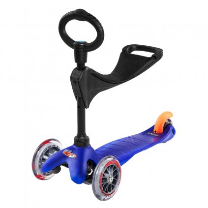 Micro - Mini Classic 3v1 Blue - Dětské odrážedlo a koloběžka