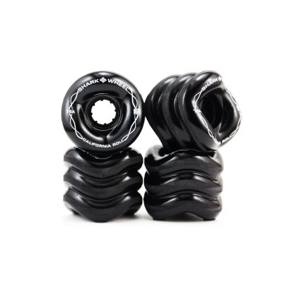 Shark Wheels - California Roll 60mm 78a black - kolečka (sada 4ks)