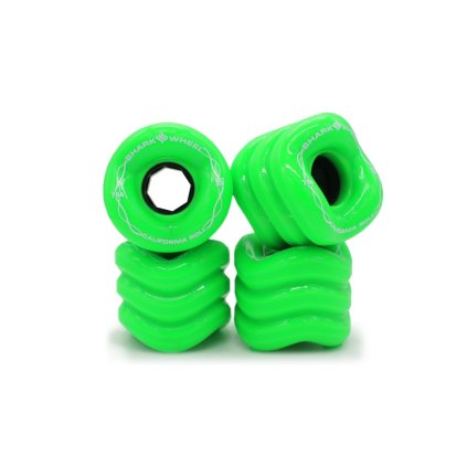 Shark Wheels - California Roll 60mm 78a gecko green - kolečka (sada 4ks)