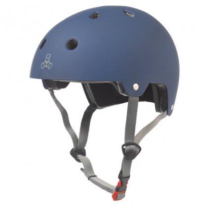 Triple Eight - Dual Certified Helmet EPS Liner Blue rubber - helma