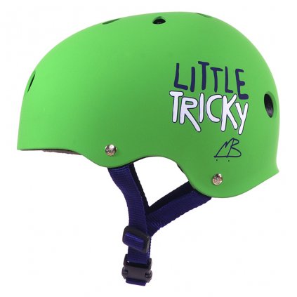 Triple eight little tricky helmet green 1