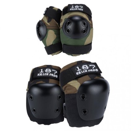 187 Killer Pads - Combo Pack - Camo - Sada chráničů pro dospělé