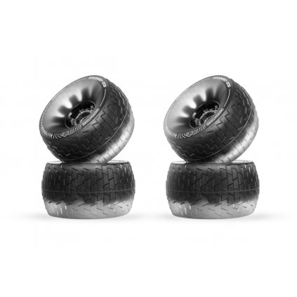 Exway - Cloud Wheel 120mm Combo - pro Atlas PRO 4WD (černá, 4ks)