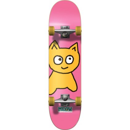meow big cat complete skateboard 3q