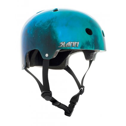 Slamm - Logo Helmet Nebula
