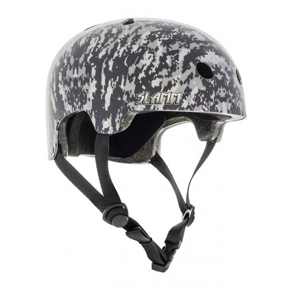 Slamm - Logo Helmet Grey Camo