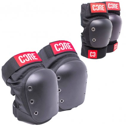 core pro street knee and elbow skate pads 3d