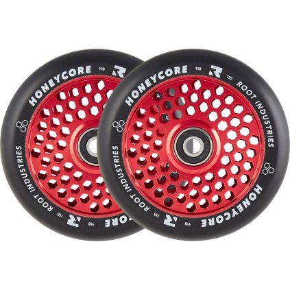 Root - Honeycore Black - 110 mm - kolečka 2ks - Red