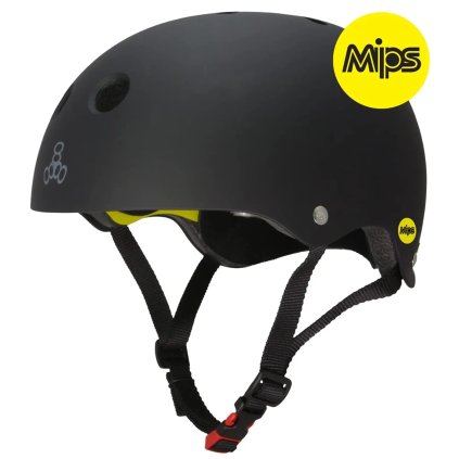 Triple Eight - Dual Certified MiPS - Black - helma na sport