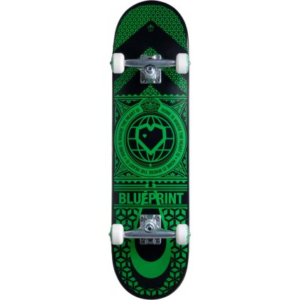 Blueprint - Home Heart Black/Green