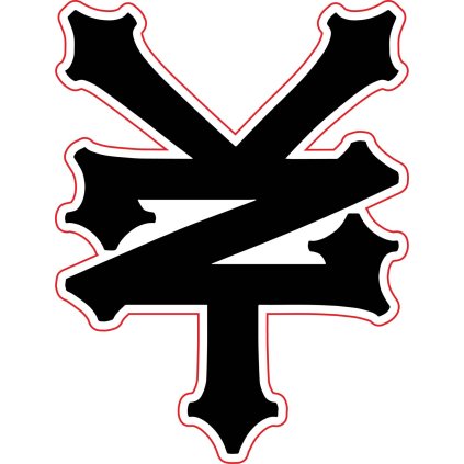 Zoo York - Logo Sticker Cracker - Samolepka