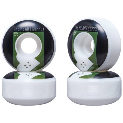 Heart Supply - Even 99A - 50mm - Green - Skateboardová kolečka