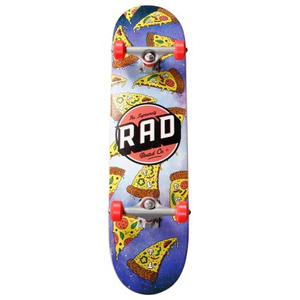 RAD - Logo Progressive 8" Galaxy Pizza  - skateboard