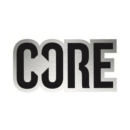 CORE - Classic Scooter Sticker - Chrome Foil - Samolepka
