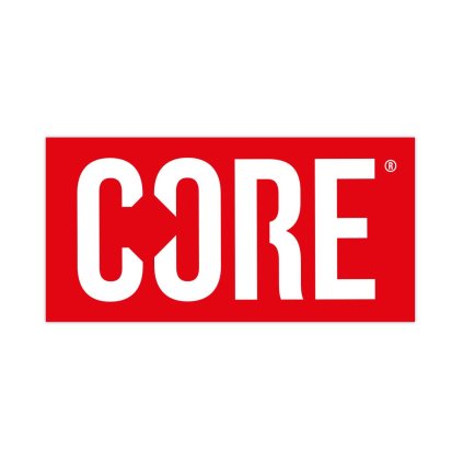 CORE - Classic Scooter Sticker - Red - Samolepka