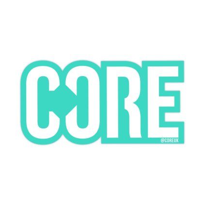 CORE - Classic Scooter Sticker - Teal - Samolepka