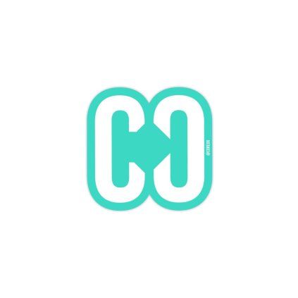 CORE - Icon Scooter Sticker Teal - Samolepka