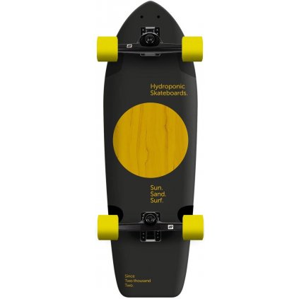 Hydroponic - Square Lunar Black/Yellow 31,5" - Surfskate