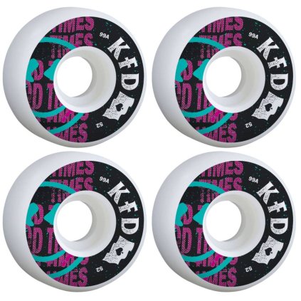 KFD - DIY - 52mm - Teal - Skateboardová kolečka