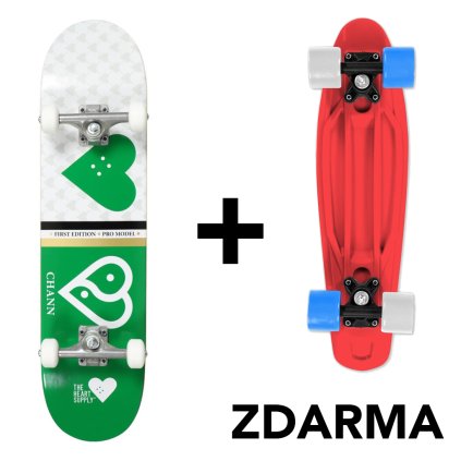 Heart Supply Chris Chann red