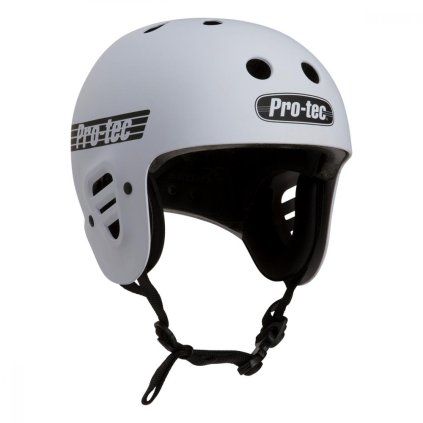 Pro-Tec - Full Cut Cert Matte White - helma