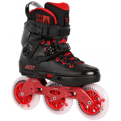 Powerslide - Next - Black Red 110 - Trinity - kolečkové brusle