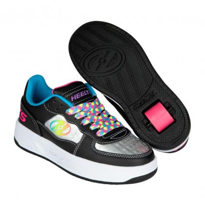 Heelys - Reserve Low - Black/Silver/Multi - koloboty