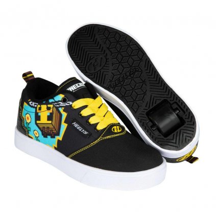 Heelys - Minecraft Pro 20 Prints - Black/Yellow - koloboty - hlavní