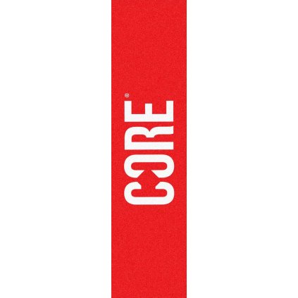 CORE - Classic Red - Griptape na freestyle koloběžky