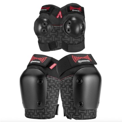 187 x Independent Killer Pads - Combo Pack Knee & Elbow- Black - Sada chráničů pro dospělé