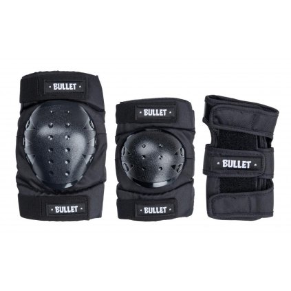 Bullet - Triple Pad Set Black -Sada chráničů pro dospělé