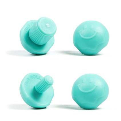 Rio Roller - Jam Plugs Teal 5/16" a 5/8" - taneční špunty na trekové brusle (2ks)