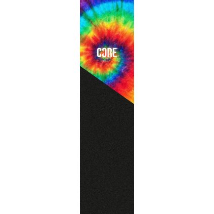 CORE - Split Tie Dye - Griptape na freestyle koloběžky1