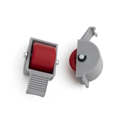 Breezy Rollers - Sada náhradních koleček - Grey/Red