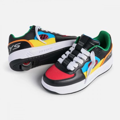 Heelys - Rezerve Low - Black/Red/Cyan/Yellow - koloboty