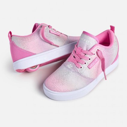Heelys - Pro 20 Fade - Silver/Pink - koloboty