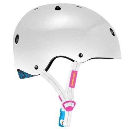 Pro-Tec - Low Pro Santa Cruz Edition	- White Gloss - helma