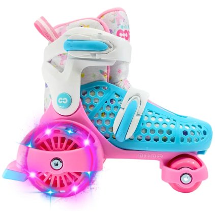 Core - Newbie - Dětské nastavitelné brusle Pink