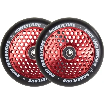 Root - Honeycore Black - 120 mm - kolečka 2ks - Black/Red