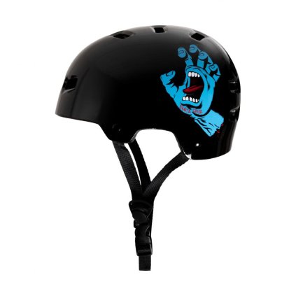 Bullet x Santa Cruz - Screaming Hand Matt Black - helma