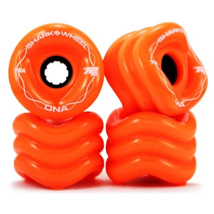Shark Wheels - DNA 72mm 78a orange - kolečka (sada 4ks)