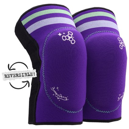 Triple Eight - Barbie Patin Reversible Soft Purple - Kolenní chrániče pro holky na trekové brusle