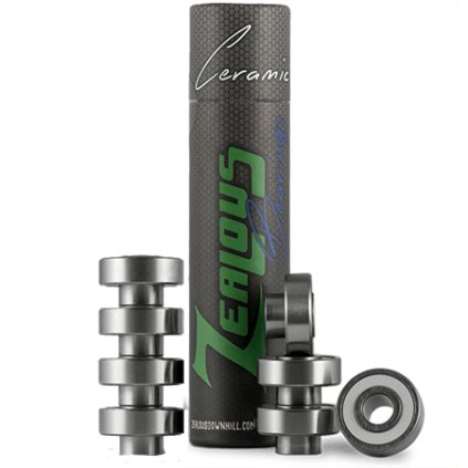 Zealous - Ceramic Bearings - Keramická ložiska pro longboardy a skateboardy