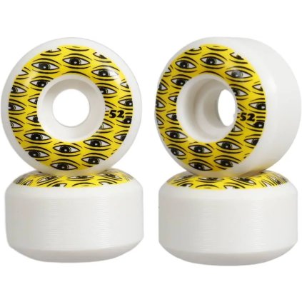 Toy Machine - All Seeing 100A, 52mm Yellow - skateboardová kolečka