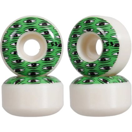 Toy Machine - All Seeing 100A 53mm Green - Skateboardová kolečka