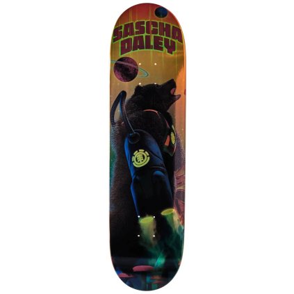 Element - Future Nature 8.25" Sascha - Skateboardová deska pro začínající i pokročilé jezdce