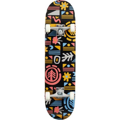 Element - Motif 8" Black - Skateboard ideální do skateparku i na ježdění do školy