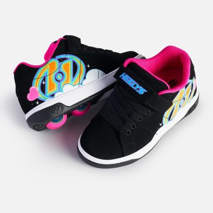 Heelys - Kolect X2 - Black/Hot Pink/Multi - koloboty