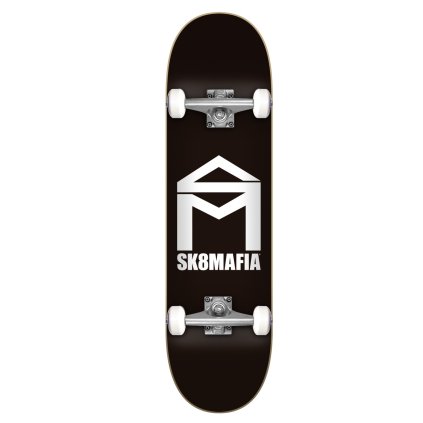 Sk8Mafia - House Logo Black 7.75" - Skateboard