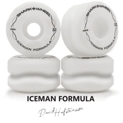 Shark Wheels - Twisted Formula 54mm 96a - kolečka (sada 4ks)